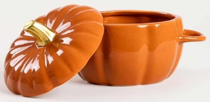 Naczynie do serwowania Homla Pumpkie w kształcie dyni Pomarańczowe (5906496751332) - obraz 2