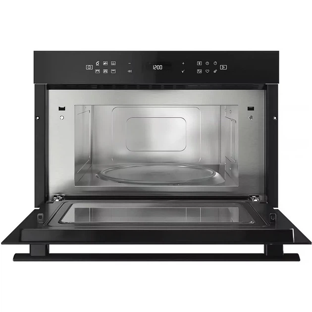 Мікрохвильова піч Whirlpool вбудована, 31л, електронне упр., 1000Вт, гриль, дисплей, чорний - зображення 3