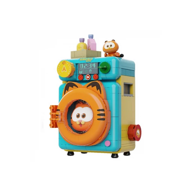 Конструктор Pantasy Garfield Стиральная машина (86821) - Фото 1 Конструктор Pantasy Garfield Стиральная машина (86821) - изображение 1