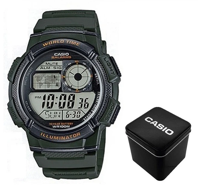 Наручний годинник Casio AE-1000W-3A - Фото 1 Наручний годинник Casio AE-1000W-3A - изображение 1