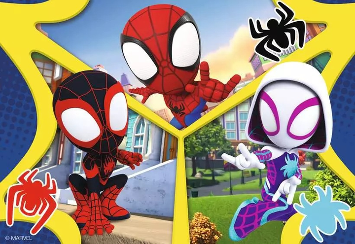Puzzle Ravensburger Marvel Spidey and his Amazing Friends 2 × 24 elementy 5729 (4005556057290) - obraz 3