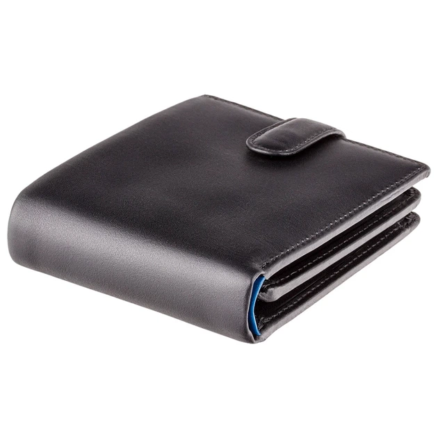 Гаманець чоловічий Visconti PM102 Leonardo c RFID (Black Blue) - Фото 3 Гаманець чоловічий Visconti PM102 Leonardo c RFID (Black Blue) - изображение 3