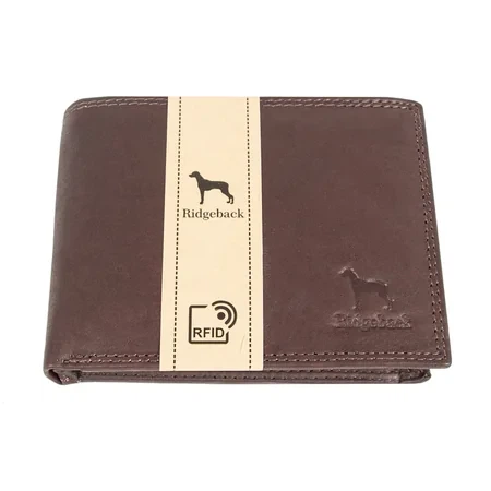 Гаманець шкіряний чоловічий Ridgeback JBNC39MN Brown (Коричневий) - изображение 6