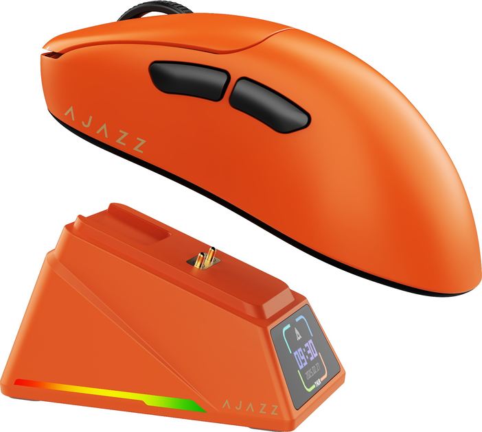 Mysz AJAZZ AJ179 Apex Wireless\Bluetooth\USB Orange (AJM179-A-O) - obraz 2