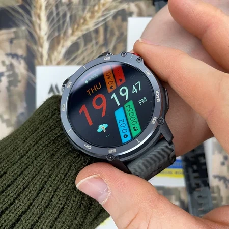 Наручний годинник Modfit Sniper Pro All Black 41 мм. - изображение 4