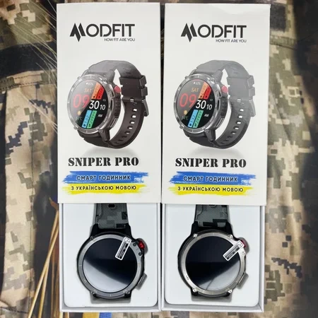 Наручний годинник Modfit Sniper Pro All Black 41 мм. - изображение 10