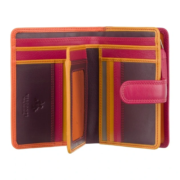 Гаманець жіночий Visconti RB51 Fiji с RFID (Orange Multi) - изображение 2