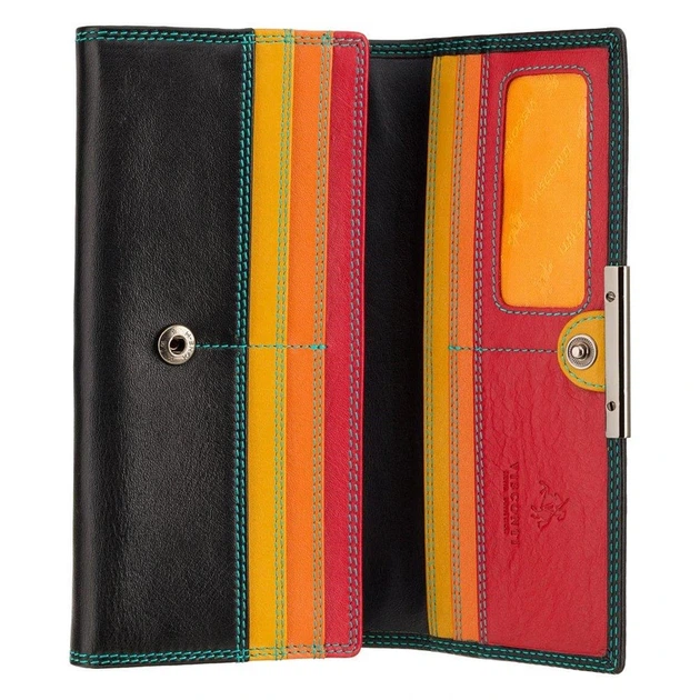 Гаманець жіночий Visconti R11 Paloma c RFID (Black/Rhumba) - Фото 2 Гаманець жіночий Visconti R11 Paloma c RFID (Black/Rhumba) - изображение 2