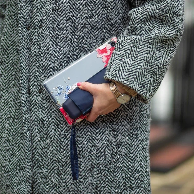 Парасолька жіноча Fulton L500-008911 Tiny-1 Navy - изображение 4