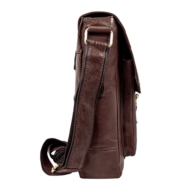 Cумка чоловіча Ashwood G32 BRANDY - Фото 3 Cумка чоловіча Ashwood G32 BRANDY - изображение 3