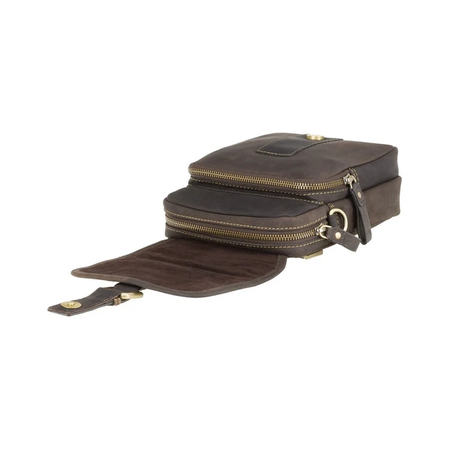 Сумка чоловіча Visconti 16208 Jules (Oil Brown) - изображение 5