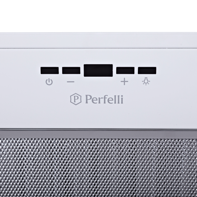 Белая мощная кухонная вытяжка Perfelli BIET 6512 A 1000 W LED, встраиваемая в шкаф, 1000 куб.м., 60 см - изображение 4