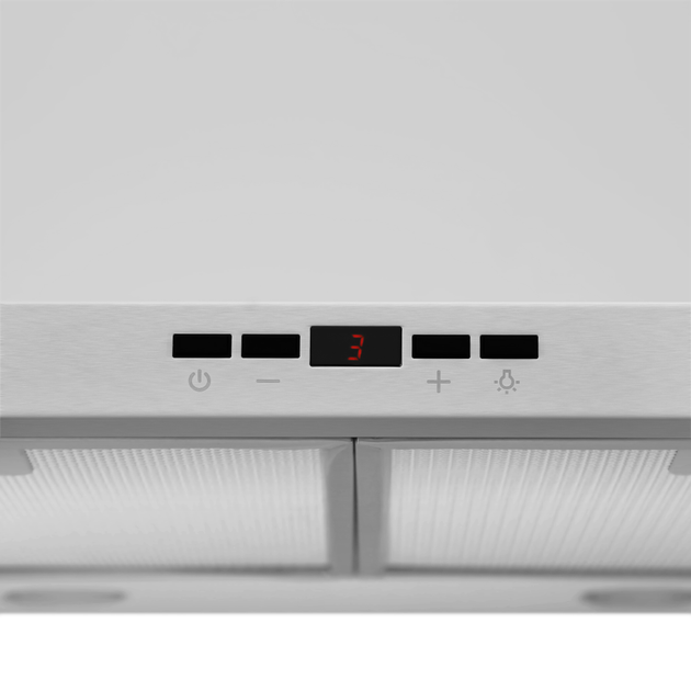 Вытяжка кухонная Т-образная Perfelli TET 6612 A 1000 I LED, нержавеющая сталь настенная декоративная, 60 см - изображение 5