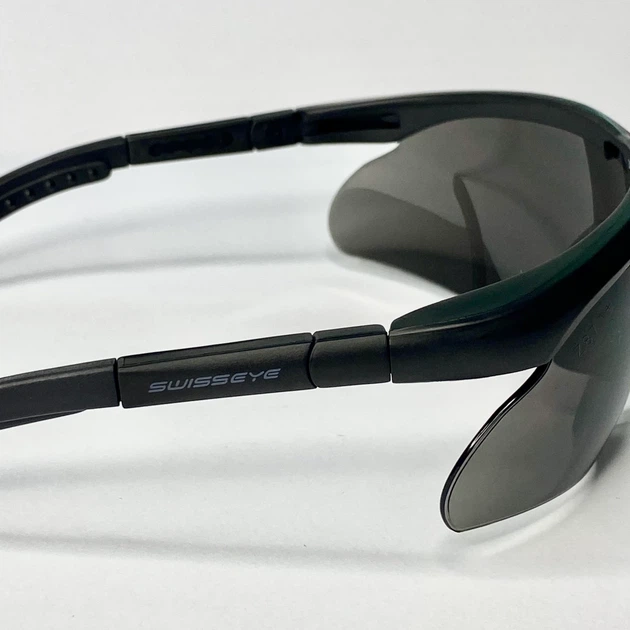 Окуляри тактичні (балістичні) Swiss Eye Raptor Black 10161 - зображення 5