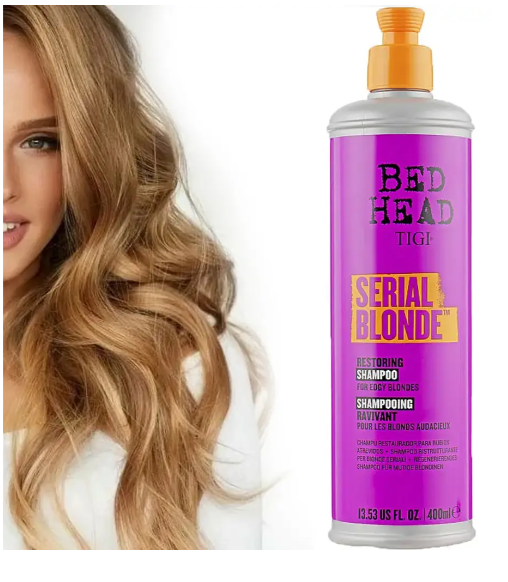 Восстанавливающий шампунь для блонда Tigi Bed Head Serial Blonde 970 мл - изображение 2