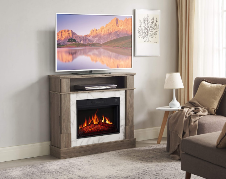 Електрокамін ArtiFlame For Living AF23 ВS дуб сірий - зображення 6