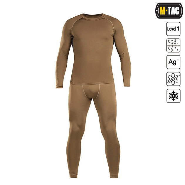 Термобілизна M-Tac ThermoLine Coyote Brown 2XL 70001017-2XL - Фото 2 Термобілизна M-Tac ThermoLine Coyote Brown 2XL 70001017-2XL - изображение 2