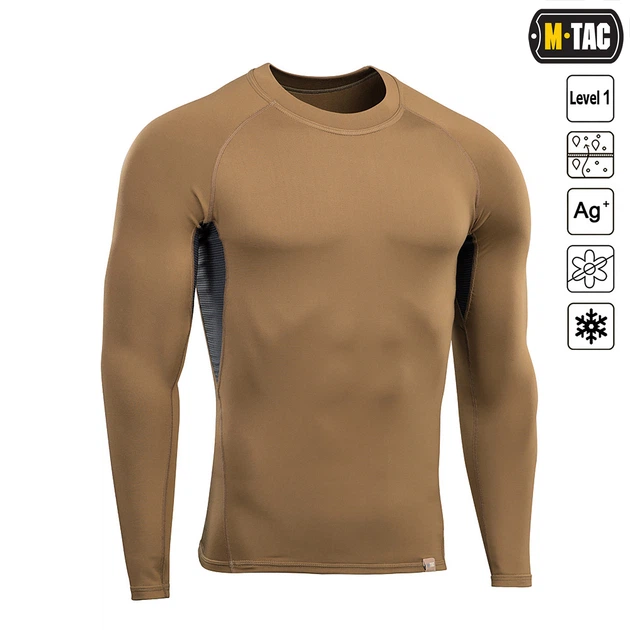 Термобілизна M-Tac ThermoLine Coyote Brown 2XL 70001017-2XL - Фото 7 Термобілизна M-Tac ThermoLine Coyote Brown 2XL 70001017-2XL - изображение 7