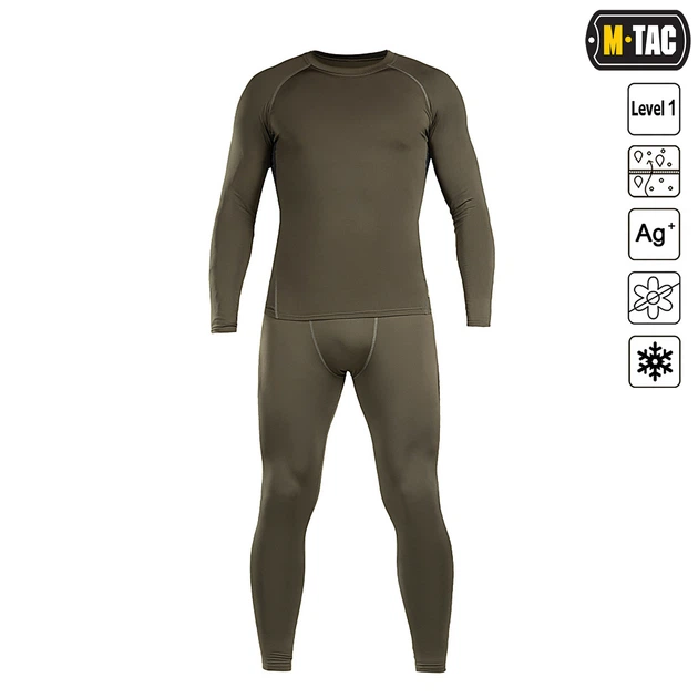 Термобілизна M-Tac ThermoLine Olive XL 70001001-XL - изображение 2