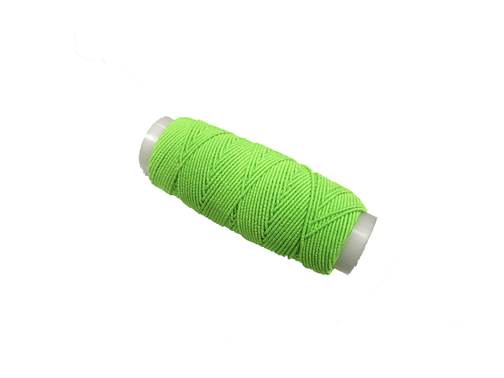 Нитки FROM FACTORY NCV резиновые Салатовые 1шт/0.9мм/25м - изображение 4