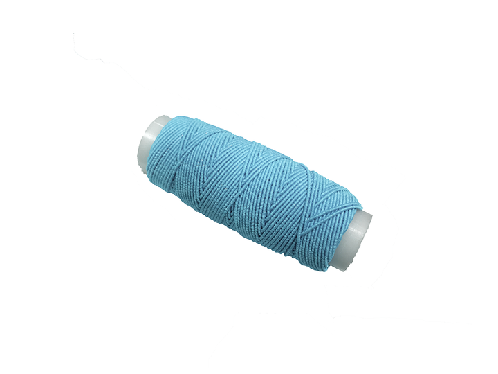 Нитки FROM FACTORY PLC резиновые Голубые 1шт/0.9мм/25м - изображение 4