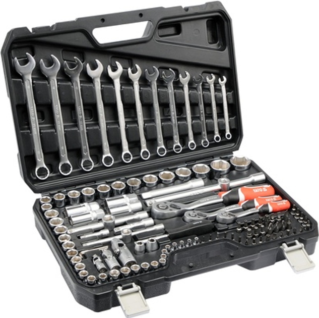 Zestaw narzędzi YATO 1/2", 1/4", 3/8", 111 elementów (YT-38831) - obraz 2