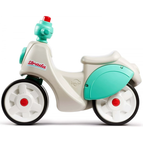 Дитячий Біговел Falk Strada 801S біло-бірюзовий з безшумними колесами з 1 року - зображення 7