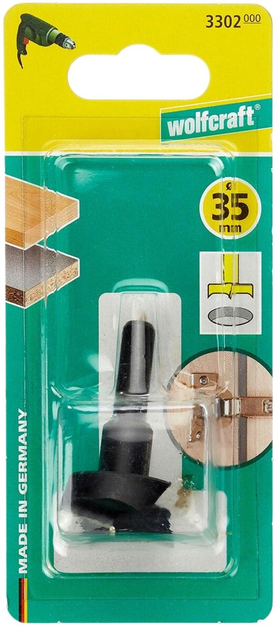 Frez do drewna Wolfcraft 35 x 53 mm (3302000) - obraz 2