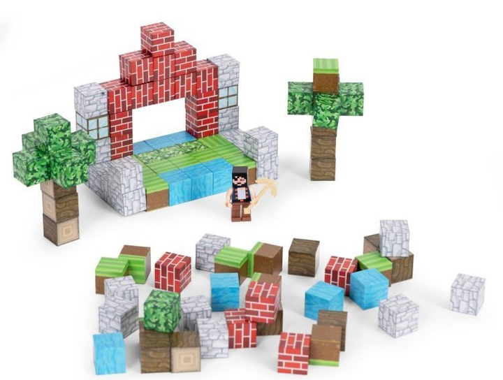 Конструктор магнітний Multistore HC734453 100 елементів (5905817008063) - зображення 4