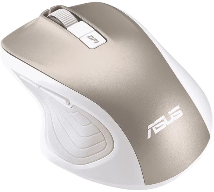Mysz Asus MW202 BT & 2.4GHz Wireless Gold (90XB066N-BMU020) - obraz 2