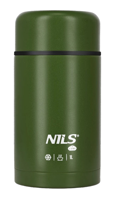 Termos obiadowy NILS CAMP NC3802 1000 ml Zielony (5908261682483) - obraz 1