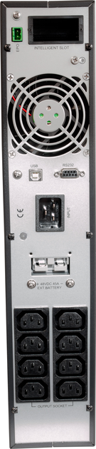 ДБЖ IPS RTS11-ON-2K0-2U-D6-4X9-I8 2000VA/1800W (5902135156117) - зображення 2