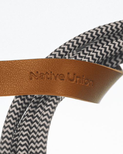 Кабель Native Union Belt XL Cable USB-C to USB-C Cosmos Zebra (3 m) BELT-XL-C-ZEB-3-NP - изображение 12