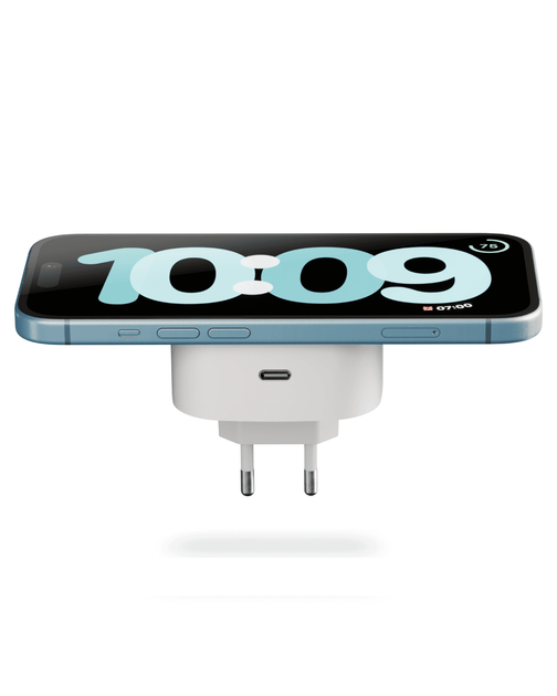Бездротовий зарядний пристрій Zens Wireless Charging Adapter White (ZESC18W/00) - зображення 12