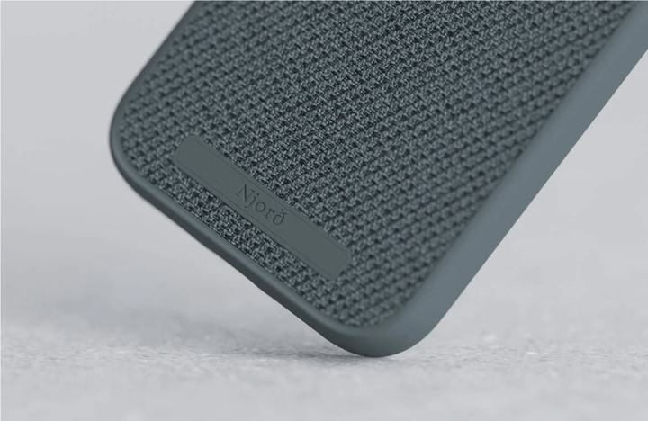 Чохол-накладка Njord Fabric MagSafe Case Dark Grey для iPhone 15 Plus (NA52FA09) - зображення 12