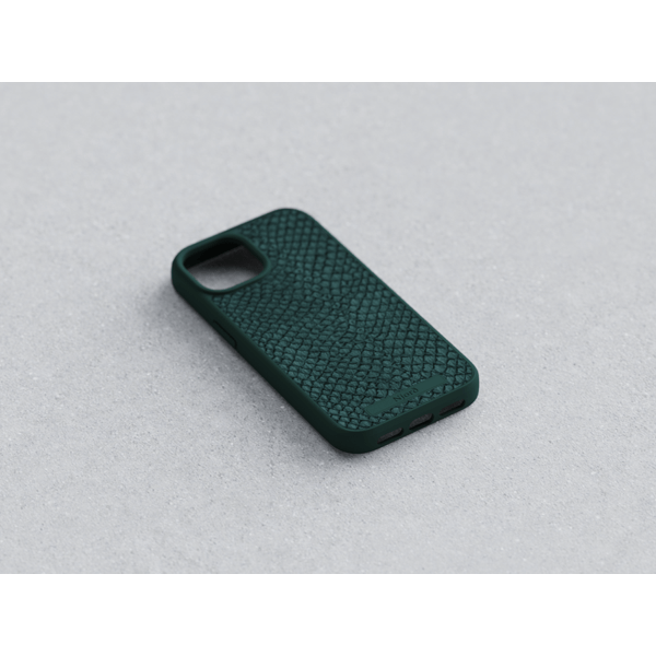 Чехол-накладка Njord Salmon Leather MagSafe Case Green для iPhone 15 Plus (NA52SL02) - изображение 14
