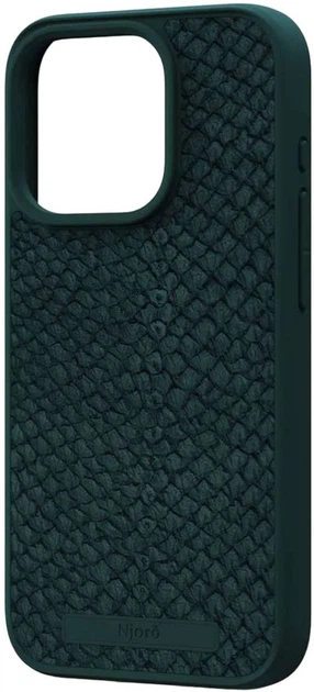 Чехол Njord Salmon Leather MagSafe Case для iPhone 15 Pro Зеленый (NA53SL02) - изображение 12