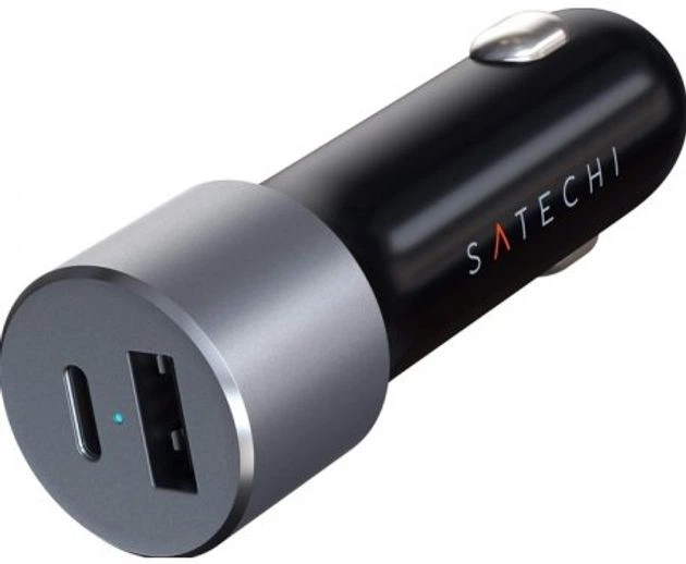 Сетевое зарядное устройство Satechi 72W Type-C PD Space Gray (ST-TCPDCCM) - Фото 10 Сетевое зарядное устройство Satechi 72W Type-C PD Space Gray (ST-TCPDCCM) - изображение 10