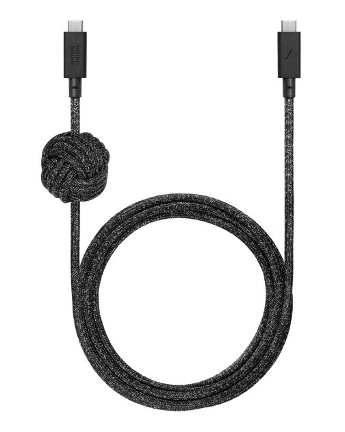 Кабель USB-C to USB-C Native Union Anchor Cable Pro 240W Cosmos Black (3 m) (ACABLE-C-COS-NP) - изображение 5