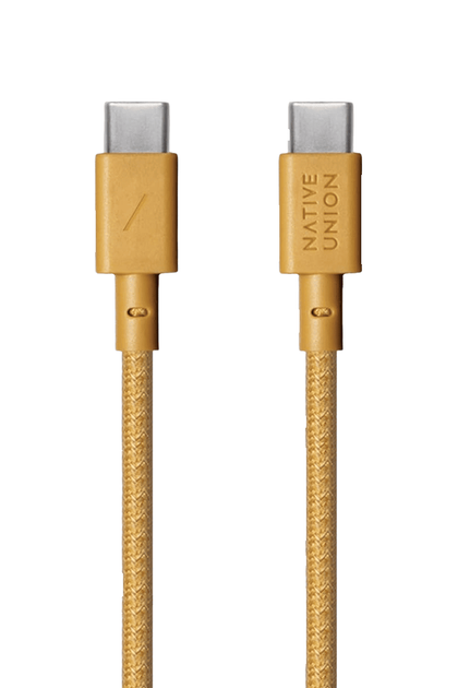 Кабель USB-C to USB-C Native Union Belt Cable USB-C to USB-C Kraft (1.2 m) (BELT-C-KFT-2-NP) - Фото 11 Кабель USB-C to USB-C Native Union Belt Cable USB-C to USB-C Kraft (1.2 m) (BELT-C-KFT-2-NP) - зображення 11