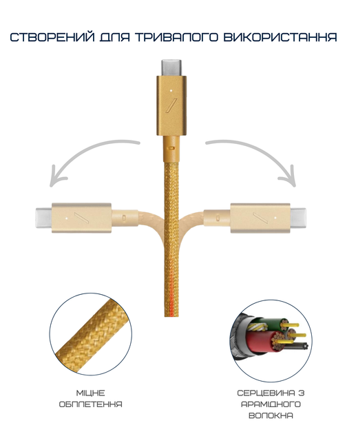 Кабель USB-C to USB-C Native Union Belt Cable USB-C to USB-C Kraft (1.2 m) (BELT-C-KFT-2-NP) - Фото 13 Кабель USB-C to USB-C Native Union Belt Cable USB-C to USB-C Kraft (1.2 m) (BELT-C-KFT-2-NP) - зображення 13