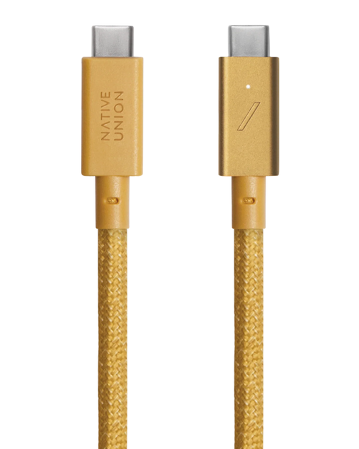 Кабель USB-C to USB-C Native Union Belt Cable Pro 240W Kraft (2.4 m) (BELT-PRO2-KFT-NP) - Фото 10 Кабель USB-C to USB-C Native Union Belt Cable Pro 240W Kraft (2.4 m) (BELT-PRO2-KFT-NP) - изображение 10