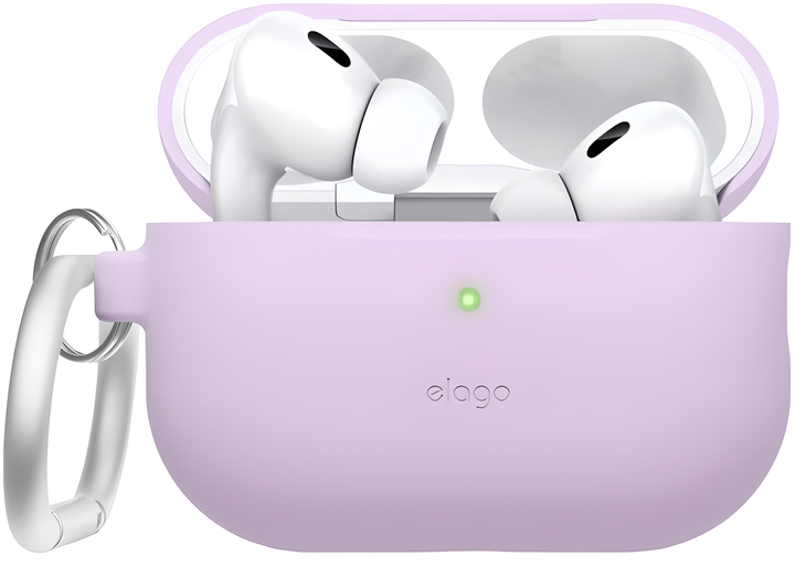 Чехол Elago Silicone Hang Case Lavender for Airpods Pro 2nd Gen (EAPP2CSC-ORHA-LV) - изображение 7