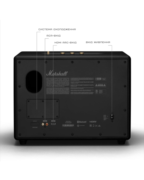 Акустична колонка Marshall Woburn III Black (1006016) - зображення 14