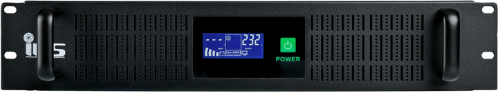 ДБЖ IPS cctvUPS-2U-1200-LCD 1200VA/720W (5902135156889) - зображення 2