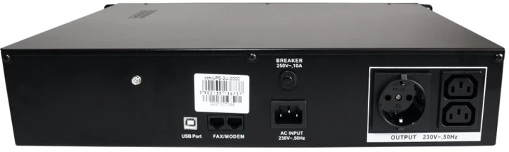 UPS IPS CCTVUPS-2U-2000 2000VA/1200W (5902135136737) - obraz 2