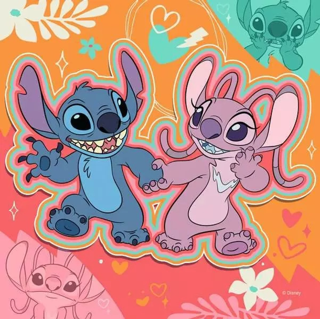 Puzzle Ravensburger Disney Stitch Play the Day Away 3 × 49 elementów 12001070 (4005555010708) - obraz 4
