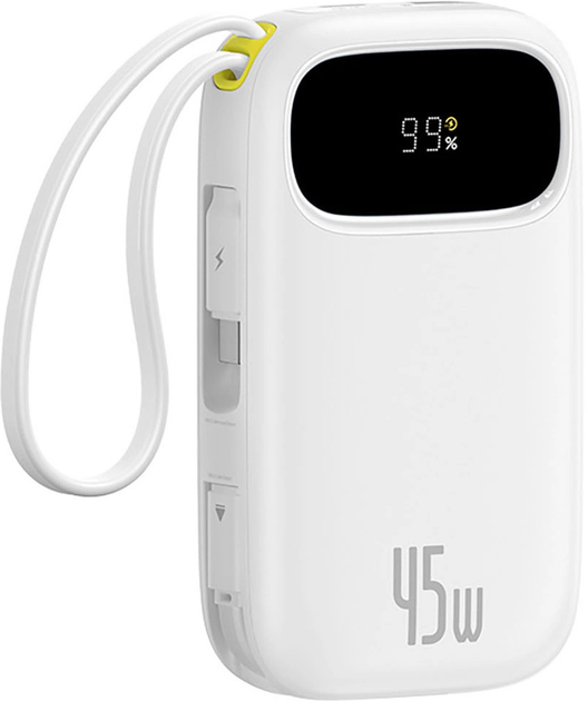 УМБ Baseus EnerFill FC31 20000 mAh 45W White (6932172695811) - зображення 2