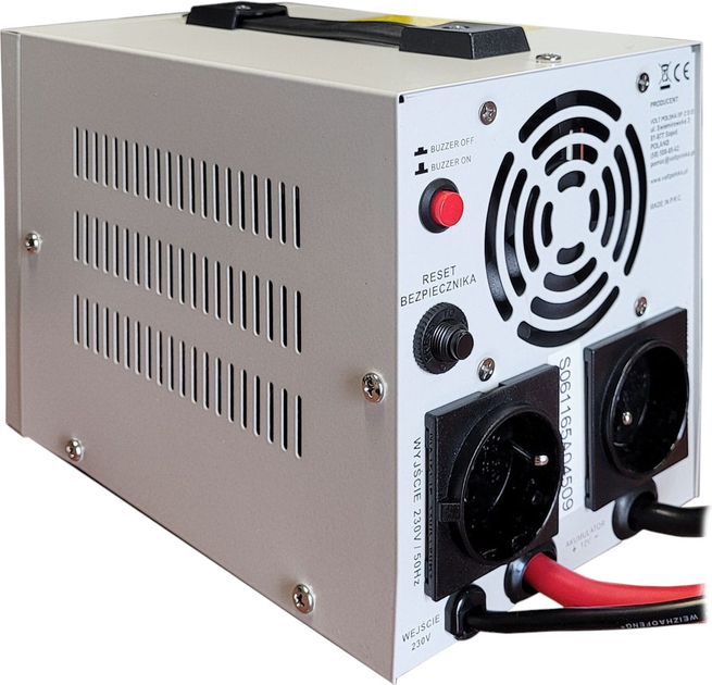 ДБЖ Volt Polska sinusPRO 850 E Plus 12/230V 500W/850VA (3SPM08012M) - зображення 3