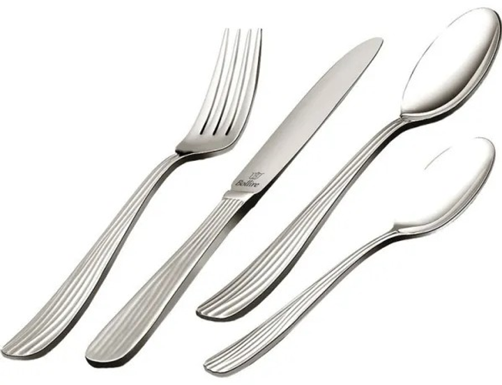 Zestaw sztućców Bollire Ancona stal nierdzewna (BR-5003) 24 szt (4752132000651) - obraz 1